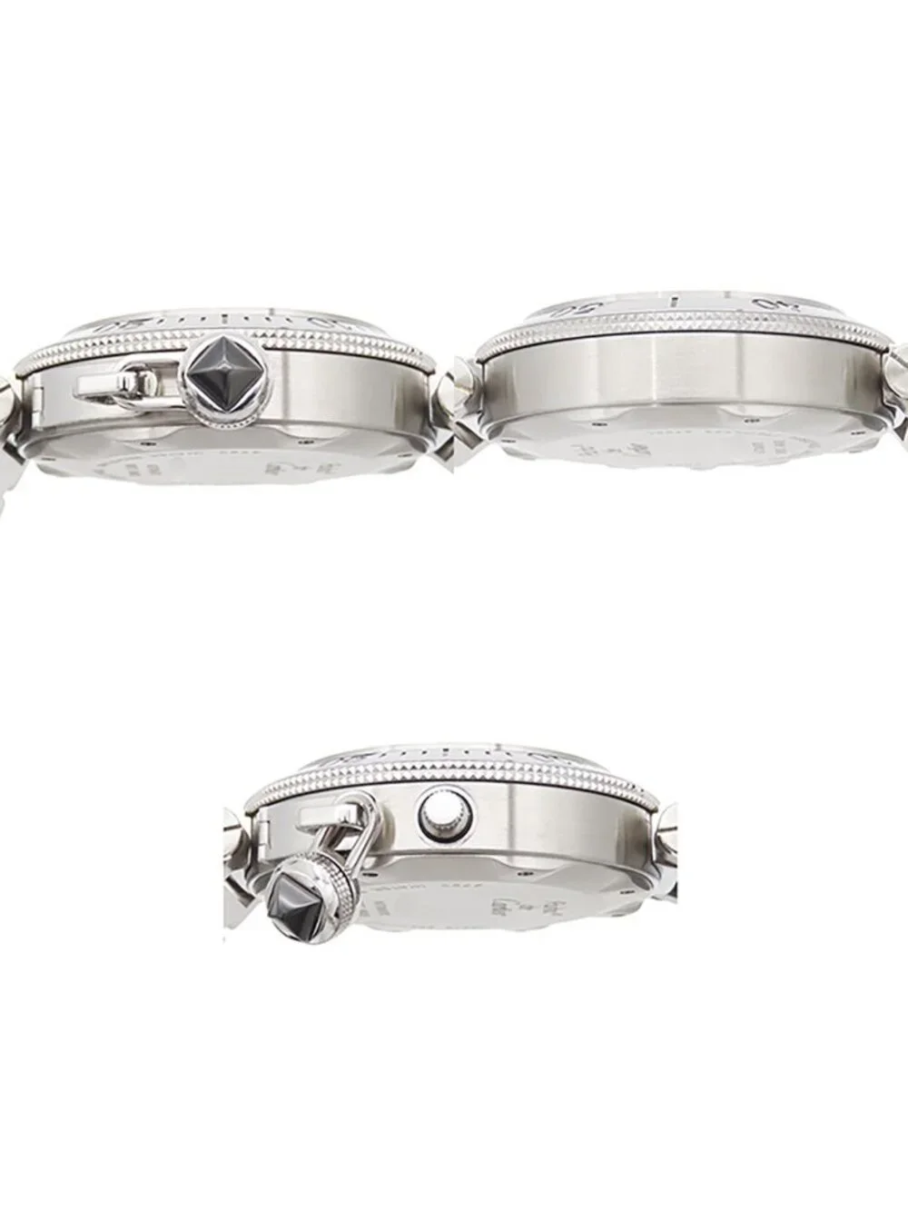 Cartier Pasha Seatimer Black SS Watch Automatic